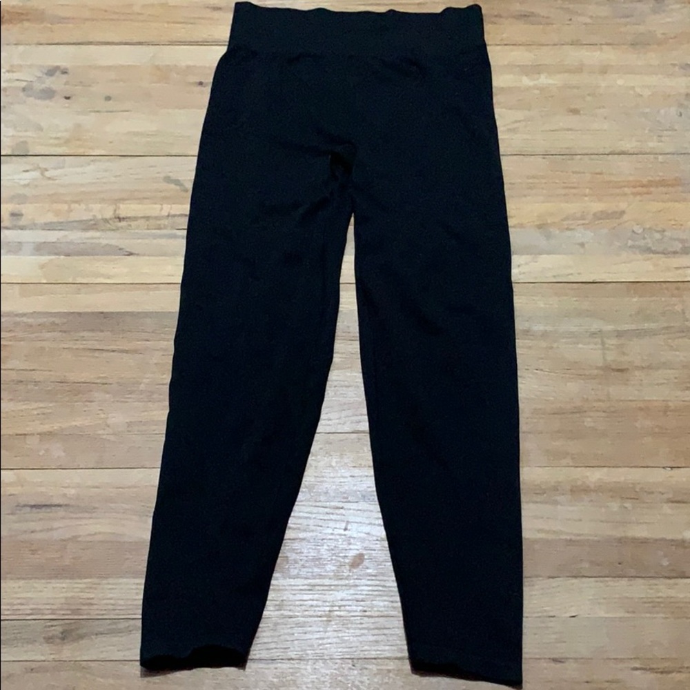 PINK black seamless leggings